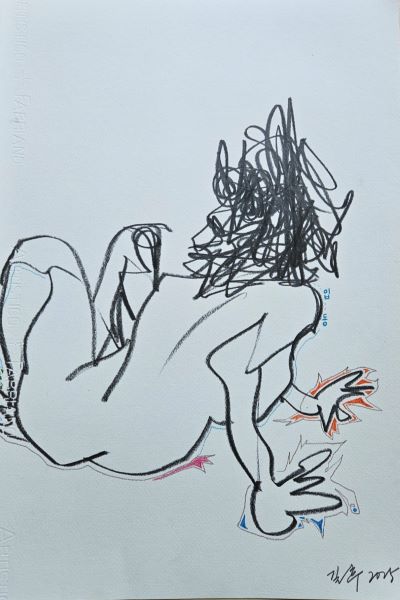 [2025] Untitled, Graphite on paper, Size Unknown